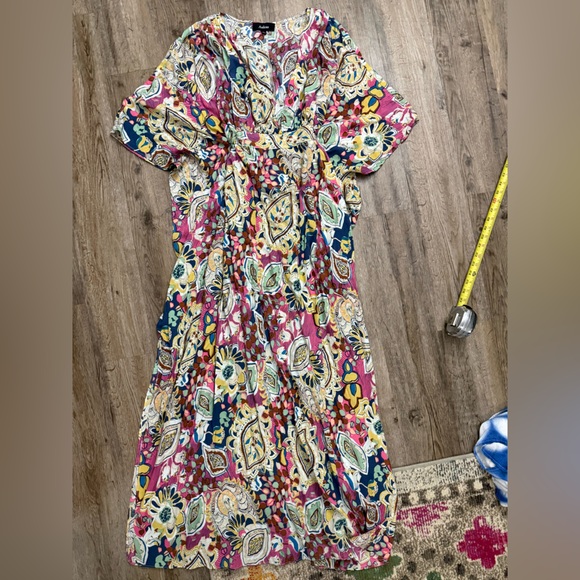 Aakaa • Kimono Style Maxi Dress - Picture 14 of 14